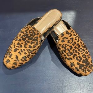 A New Day leopard print slides
